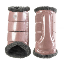 Load image into Gallery viewer, Equestrian Stockholm Brushing Boots - Pink
