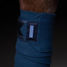 Load image into Gallery viewer, Equestrian Stockholm Bandages - Blue Meadow
