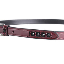 Load image into Gallery viewer, QHP Chianti Belt - Burgundy
