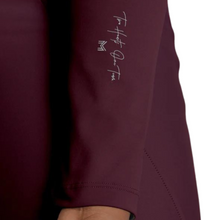 Load image into Gallery viewer, Maximilian Equestrian Long Sleeve Base Layer - Wine
