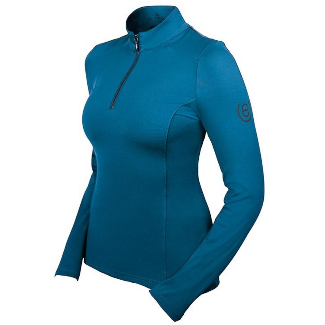 Equestrian Stockholm Vision Top - Blue Meadow