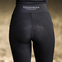 Load image into Gallery viewer, Equestrian Stockholm Tights - Black
