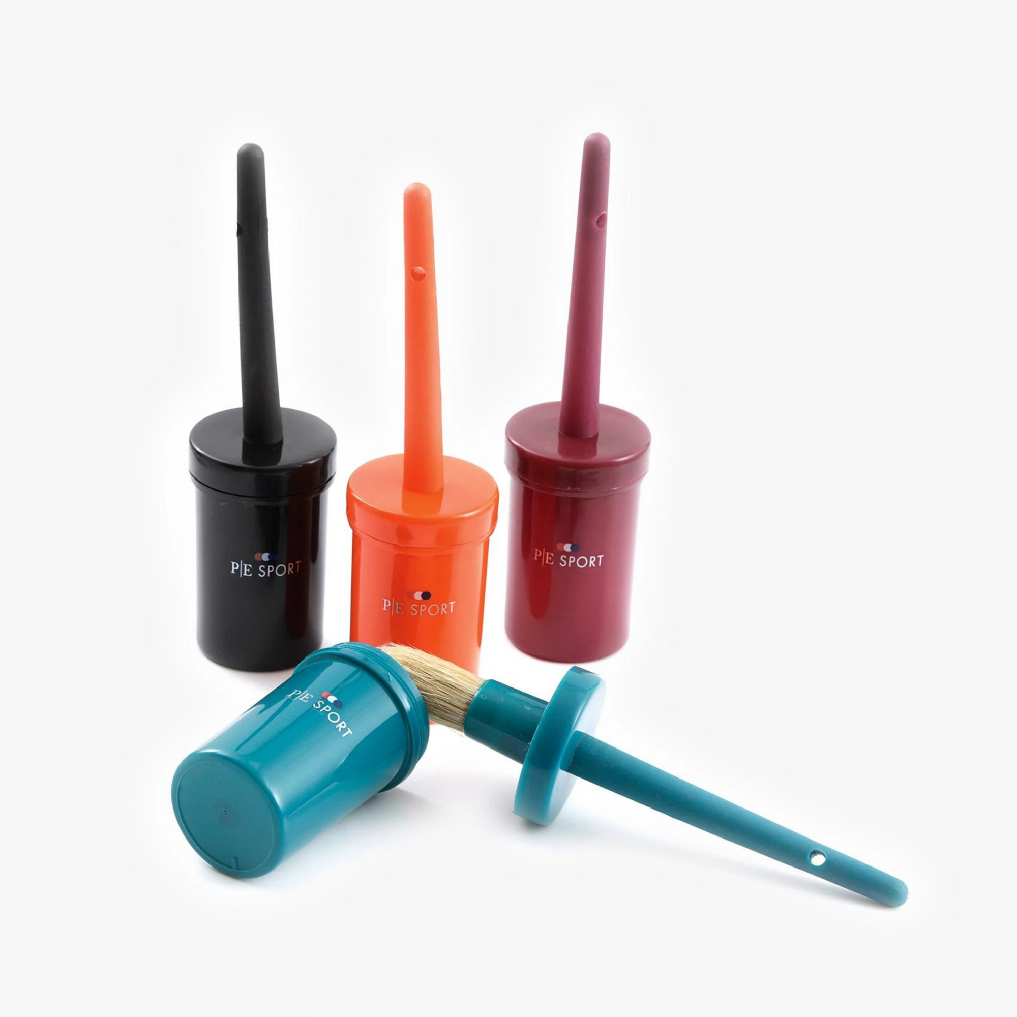 Premier Equine Hoof Oil Brush with Bottle - Blue