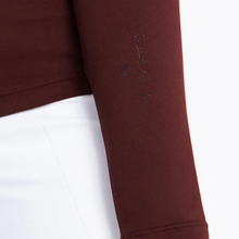 Load image into Gallery viewer, Maximilian Equestrian Long Sleeve Base Layer - Burgundy
