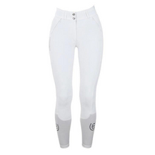 Load image into Gallery viewer, Equestrian Stockholm Elite Breeches - White
