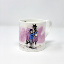 Load image into Gallery viewer, Emily Cole Fine Bone China Mugs - First Love
