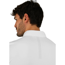 Load image into Gallery viewer, Maximilian Equestrian Mens Active Competition Short Sleeve Shirt - White
