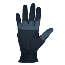 Load image into Gallery viewer, Equestrian Stockholm Riding Gloves - Navy
