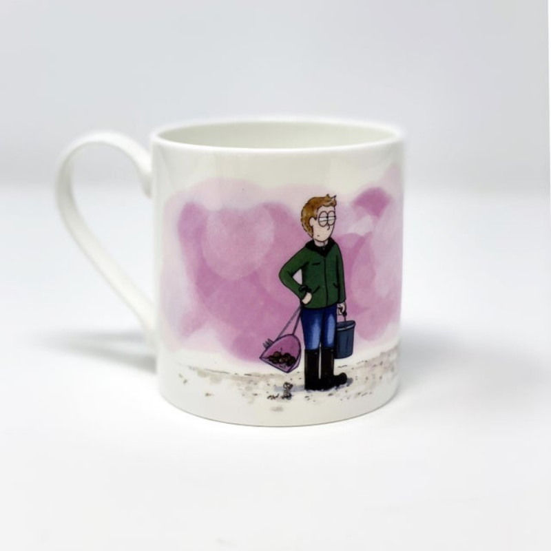 Emily Cole Fine Bone China Mugs - First Love