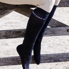 Load image into Gallery viewer, Kentucky Riding Socks - Navy Glitter
