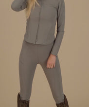Load and play video in Gallery viewer, Yagya Compression Riding Breeches - Taupe

