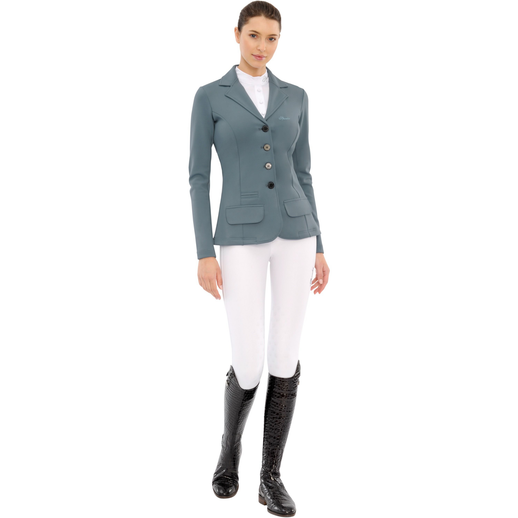 Spooks Sophia Classic Jacket - Dove Blue