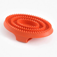 Load image into Gallery viewer, Premier Equine Rubber Curry Comb - Orange
