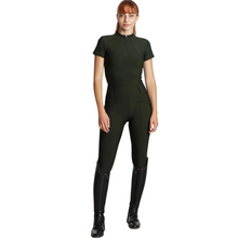 Load image into Gallery viewer, Maximilian Equestrian Pro Riding Leggings - Hunter Green

