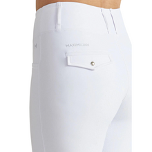 Load image into Gallery viewer, Maximilian Equestrian Pro Riding Leggings - White
