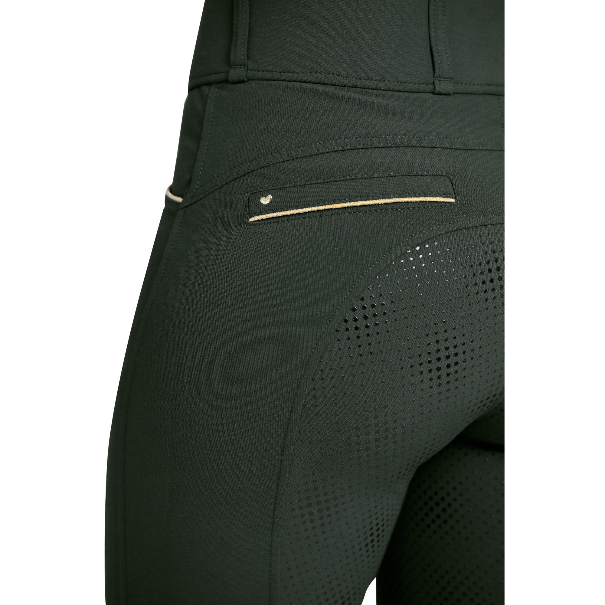 Spooks Annber High Waist Breeches - Forest Green