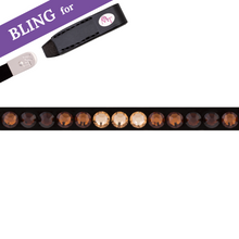 Load image into Gallery viewer, MagicTack Straight Browband - Brown
