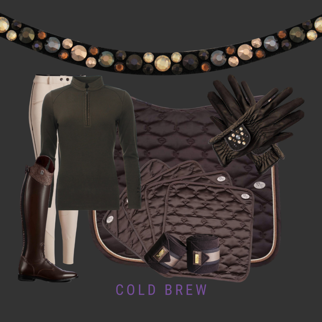 MagicTack Straight Browband - Cold Brew