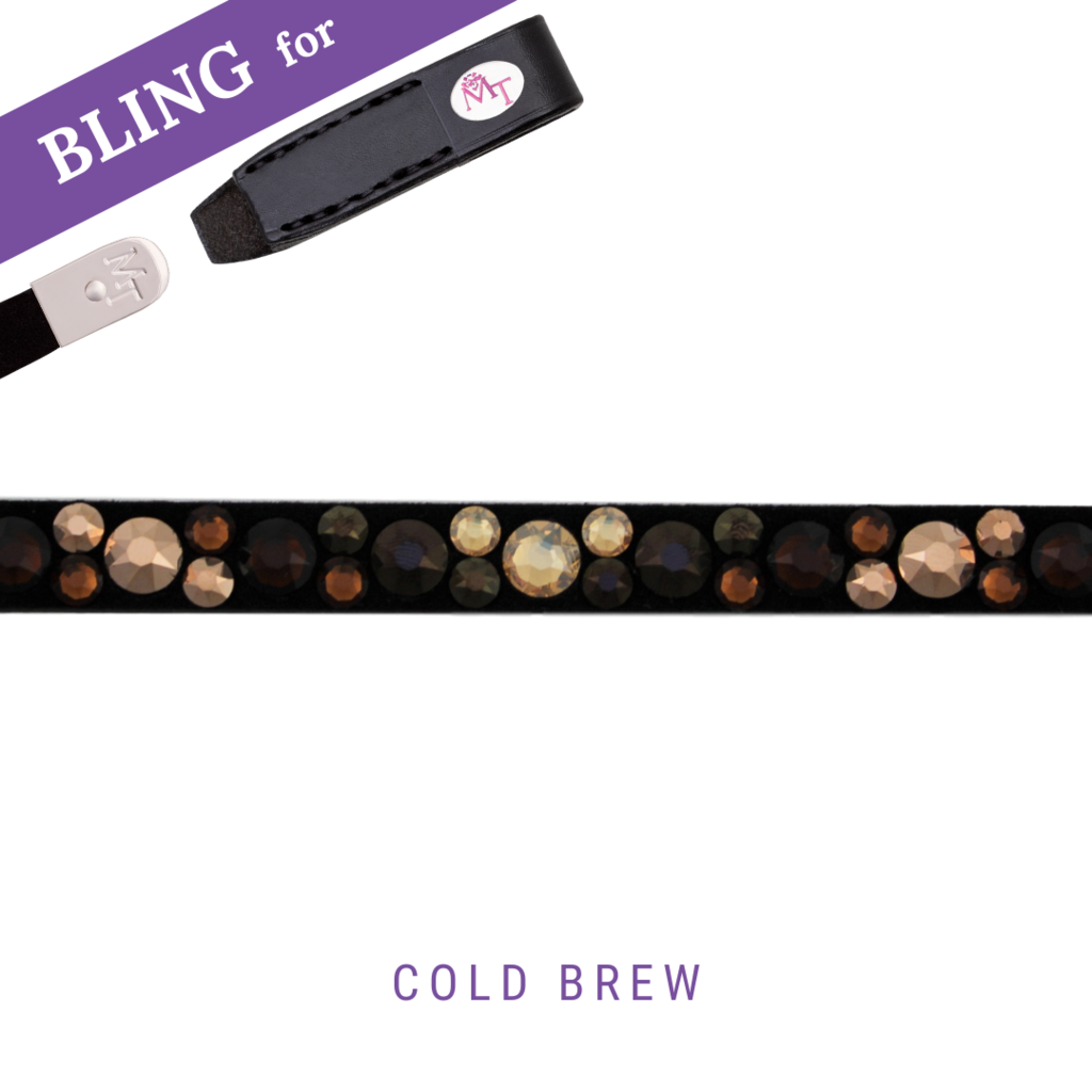 MagicTack Straight Browband - Cold Brew