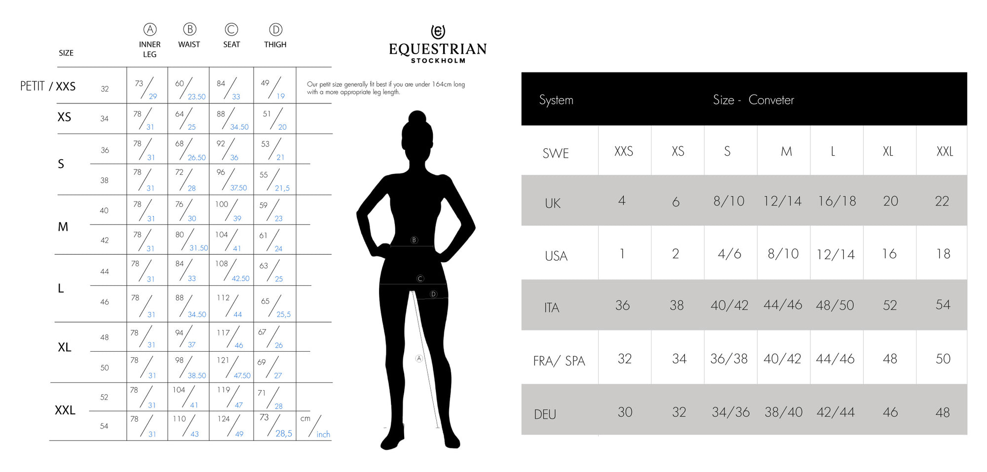 Equestrian Stockholm Elite Breeches - Black