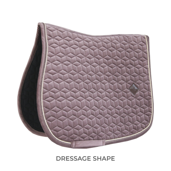 Kentucky Velvet Dressage Pad - Light Purple