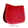 Kentucky Velvet Dressage Pad - Red