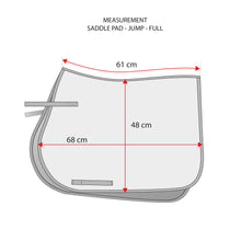 Load image into Gallery viewer, Equestrian Stockholm Jump Pad - Golden Brown
