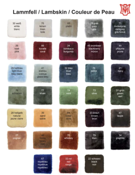 Mattes Sheepskin Grooming Glove