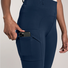 Load image into Gallery viewer, Yagya Compression Riding Breeches - Navy
