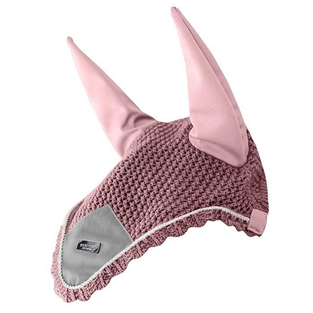 Equestrian Stockholm Ear Bonnet - Pink