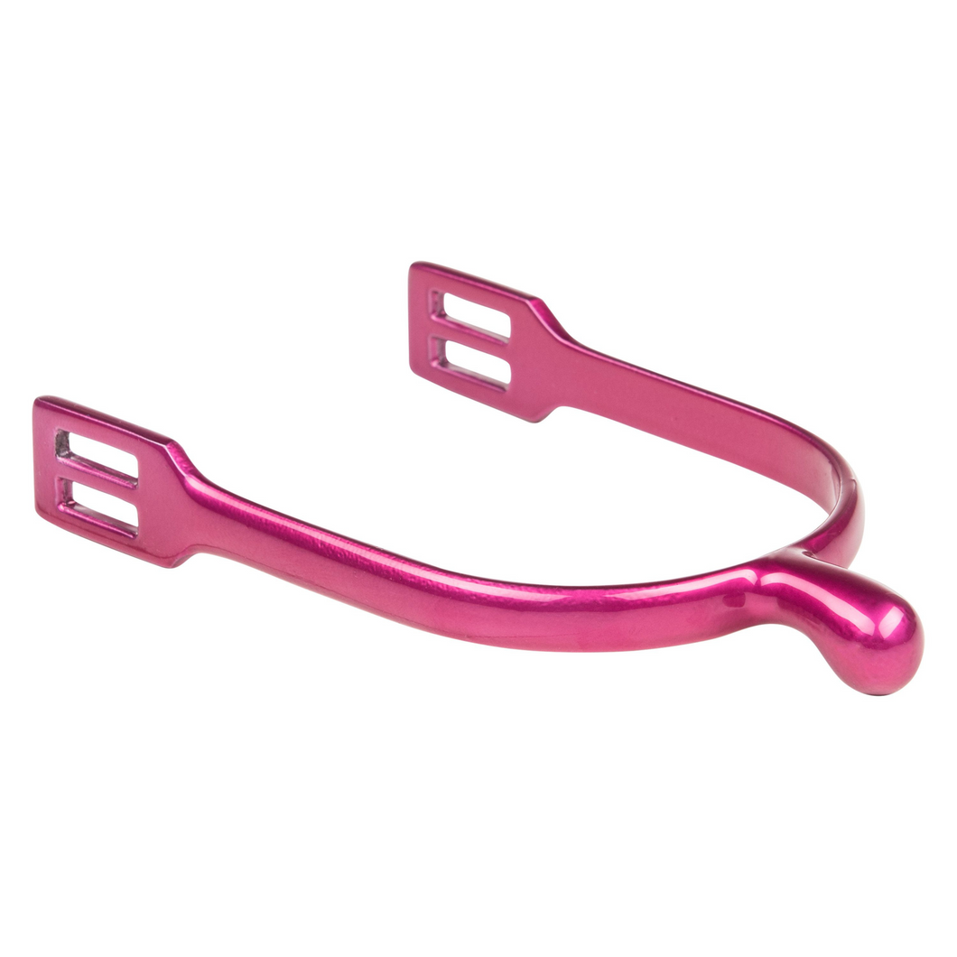 Imperial Riding Knob Spurs - Pink