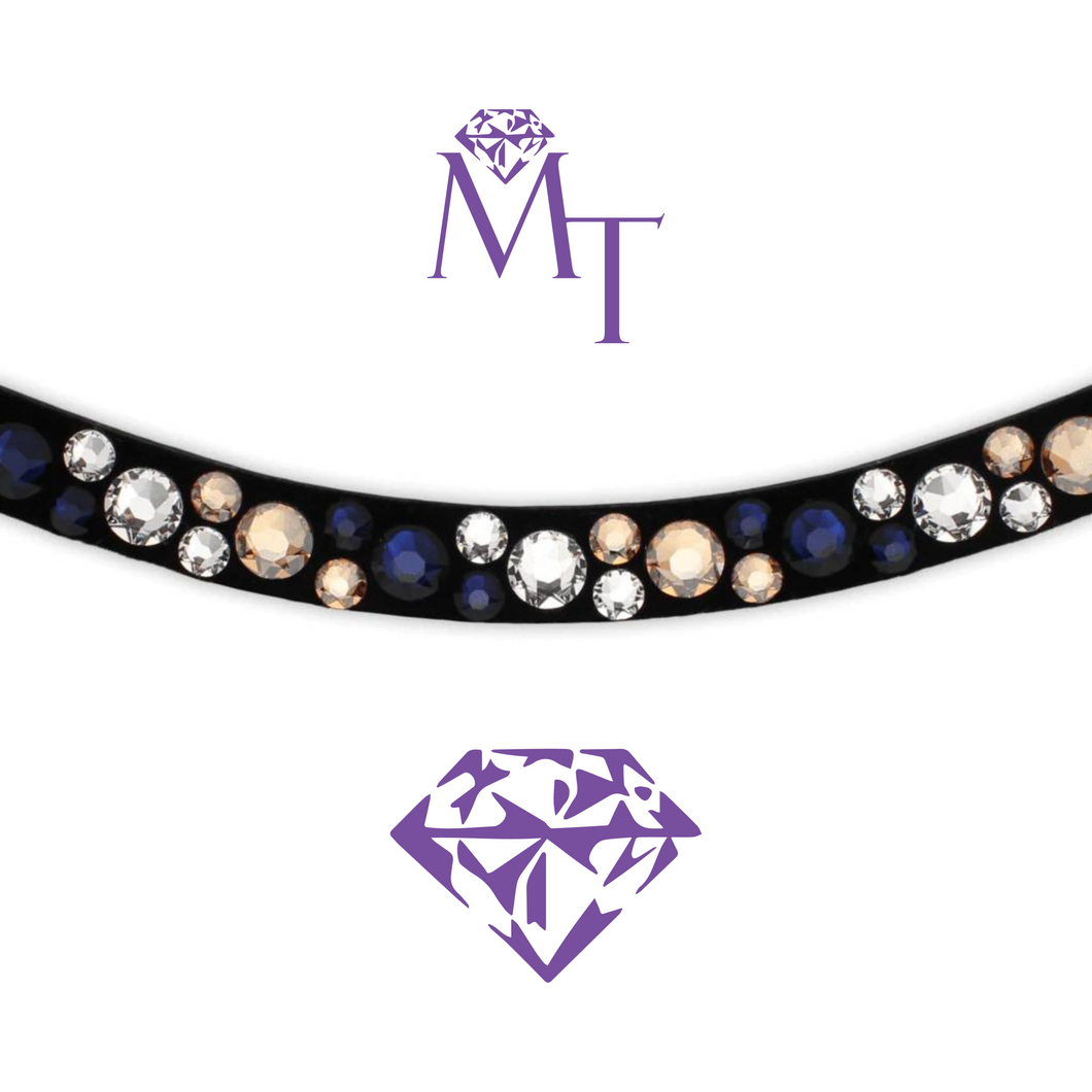 MagicTack Curved Browband - Pure Elegance