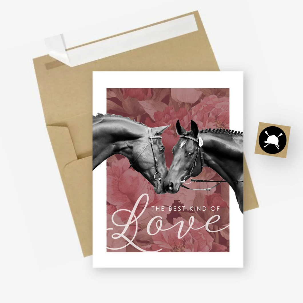 Hunt Seat Paper Co Greeting Card - Love