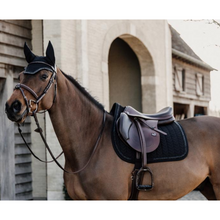 Load image into Gallery viewer, Kentucky Glitter Stone Dressage Saddle Pad - Black
