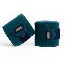Load image into Gallery viewer, Equestrian Stockholm Bandages - Emerald
