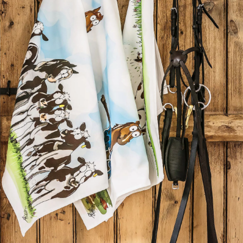 Emily Cole Tea Towel - Happy Christmas