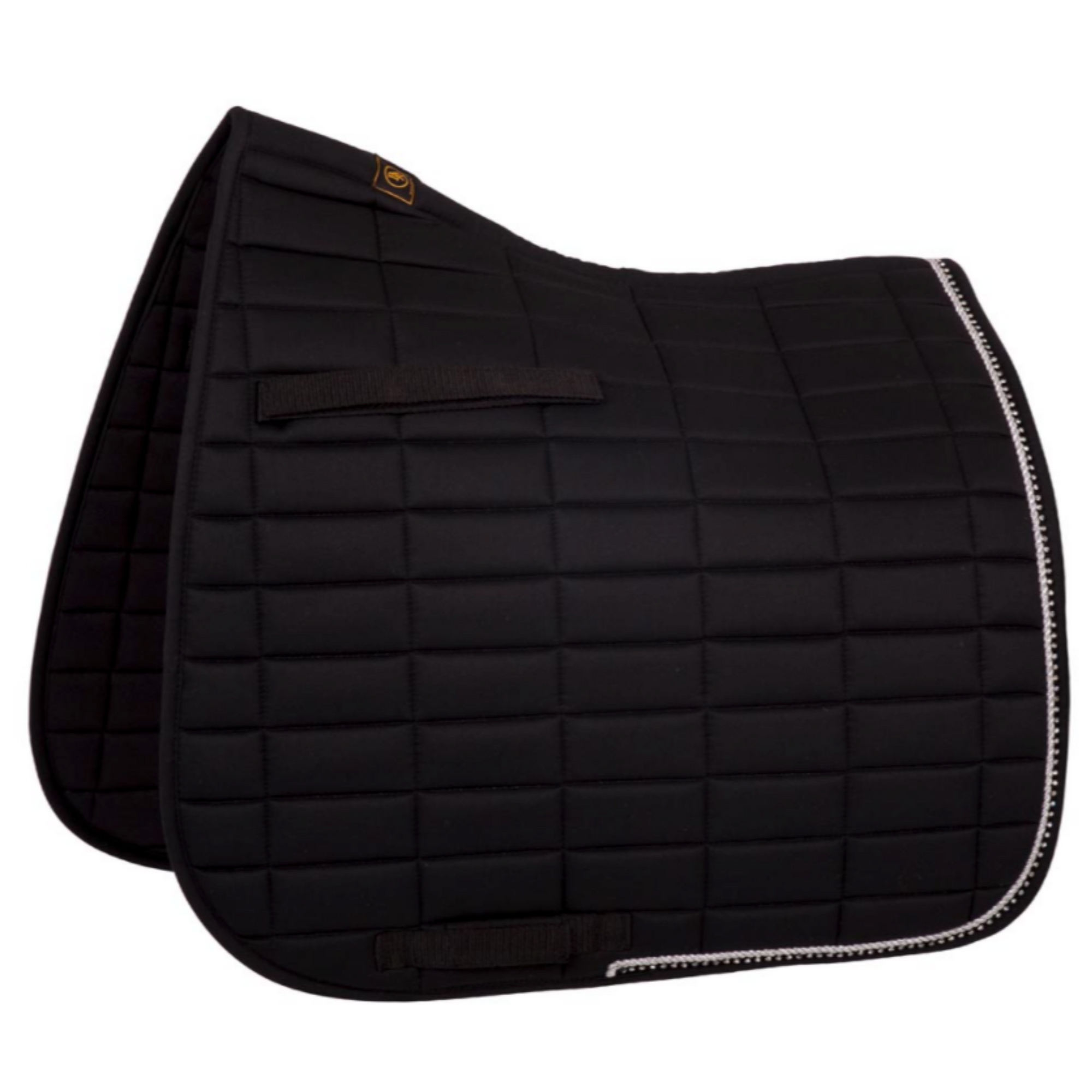 BR Equestrian Glamour Chic Dressage Pad - Diamante Trim