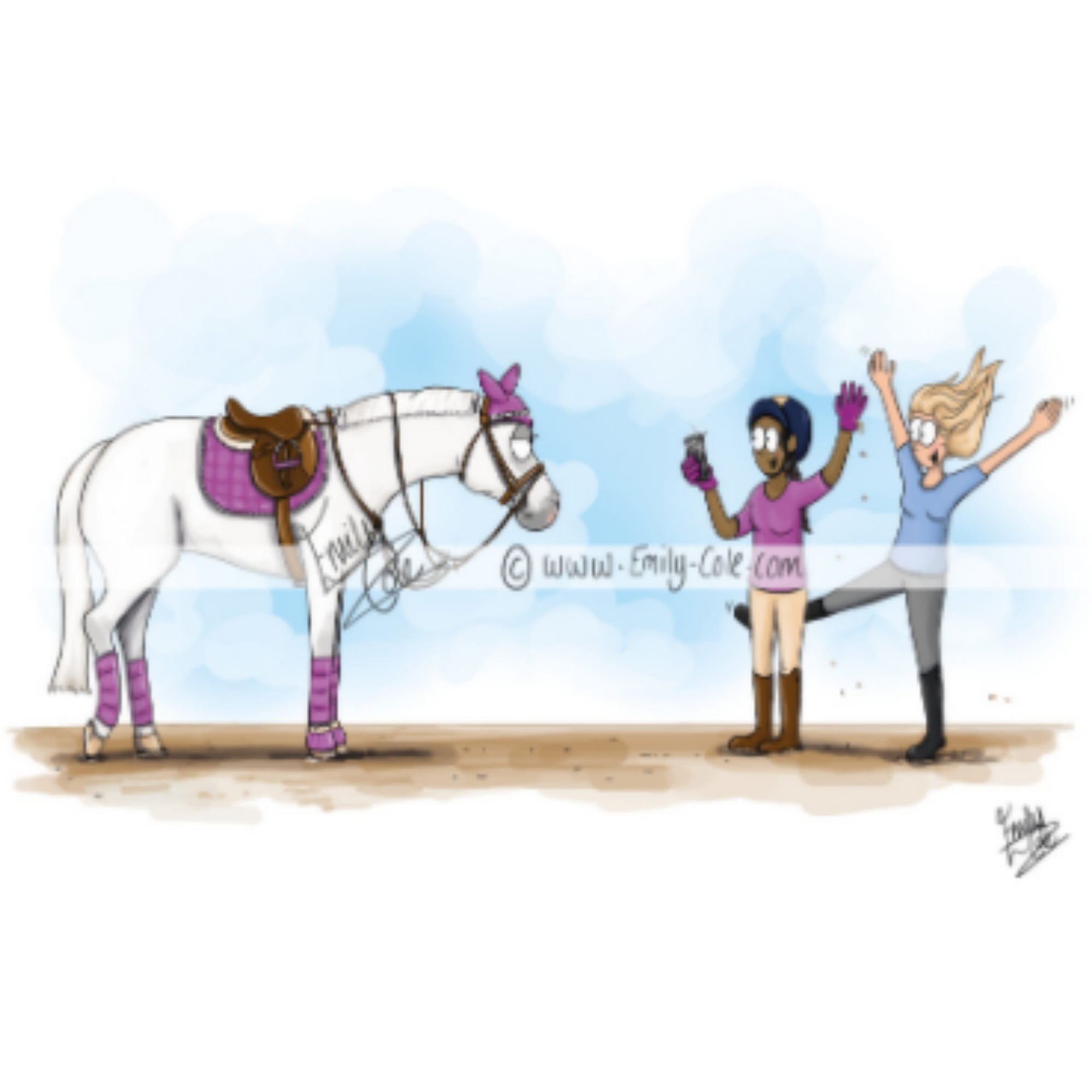 Emily Cole Greeting Cards - Photoshoot