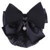 QHP Grace Hair Bow - Black