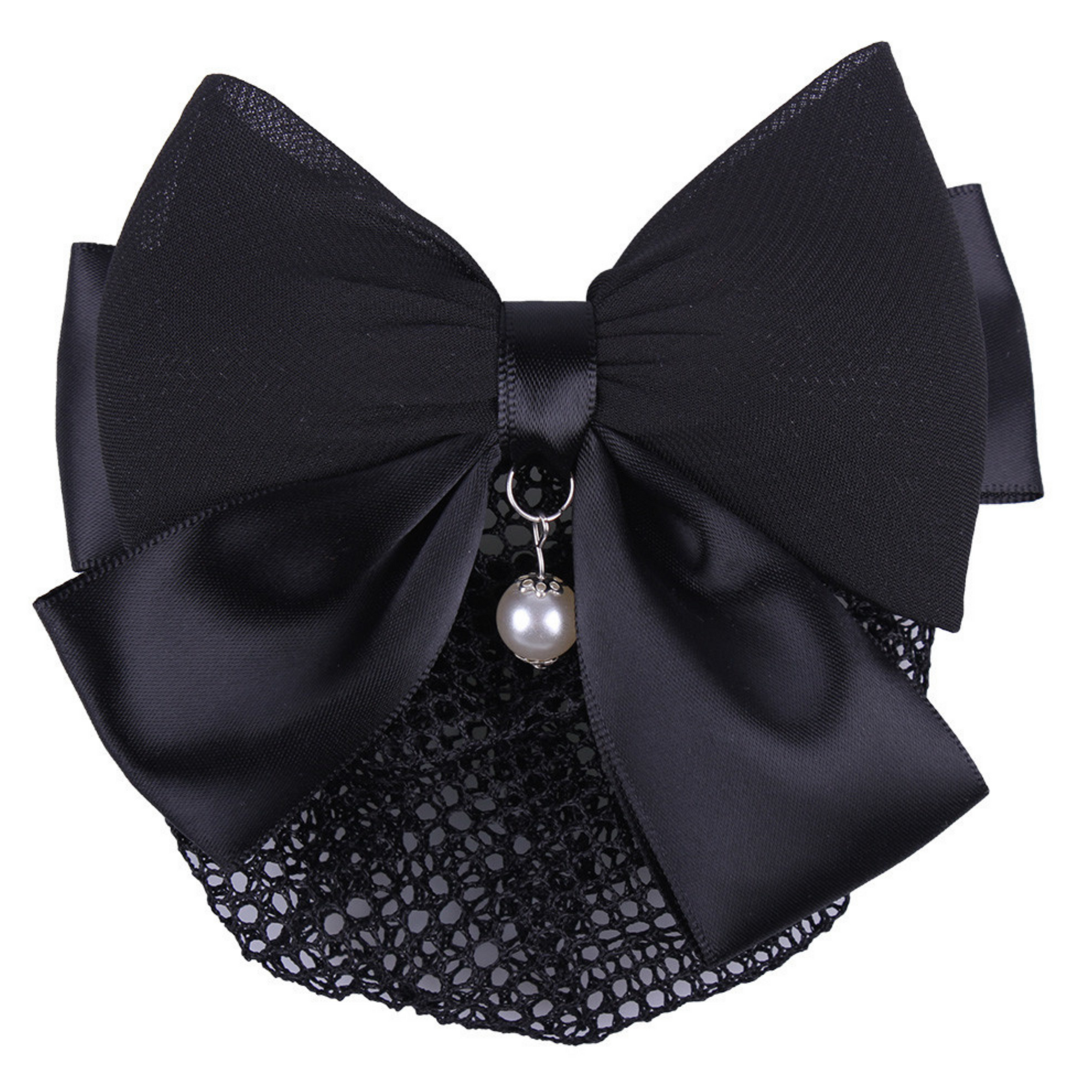 QHP Grace Hair Bow - Black