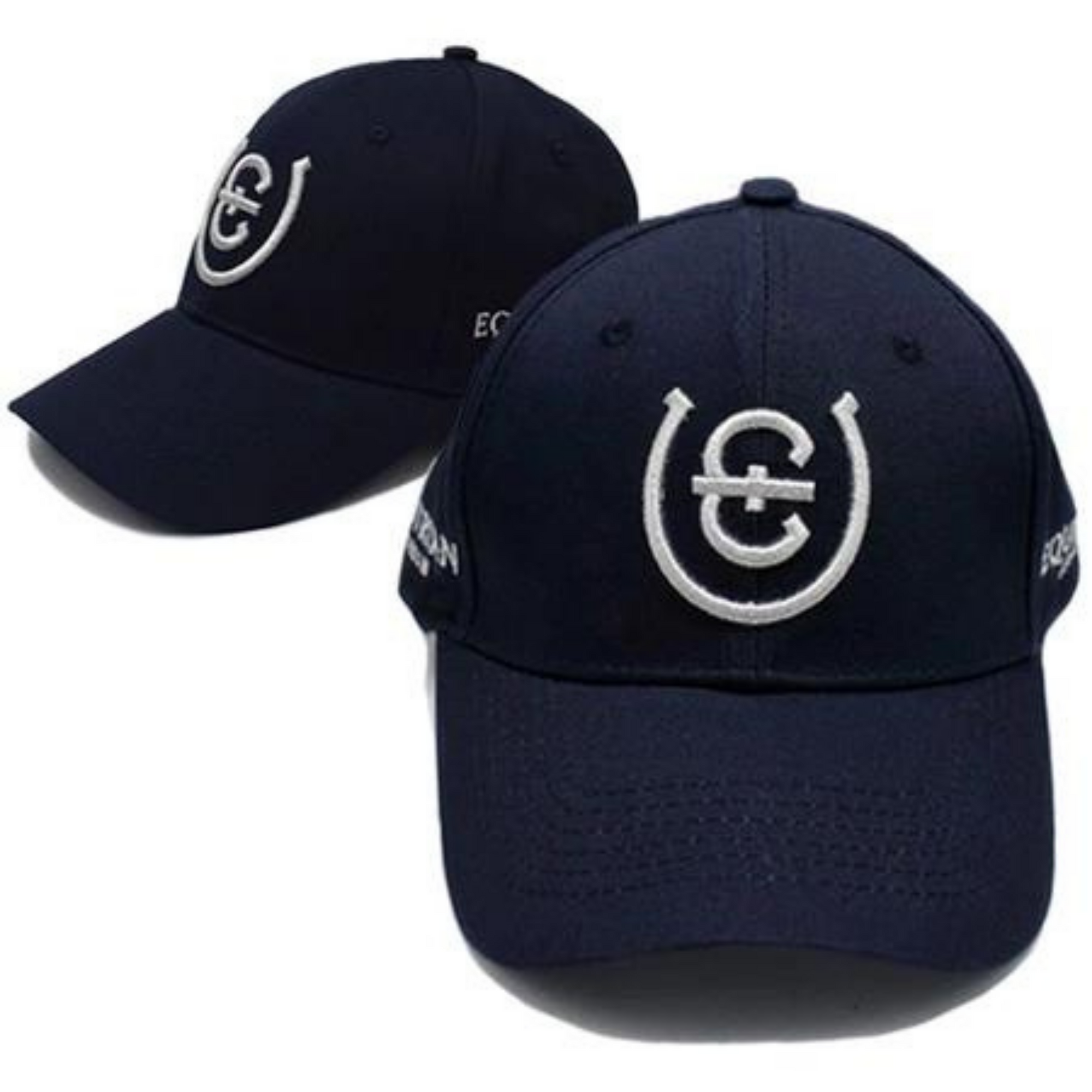 Equestrian Stockholm Cap - Navy Silver