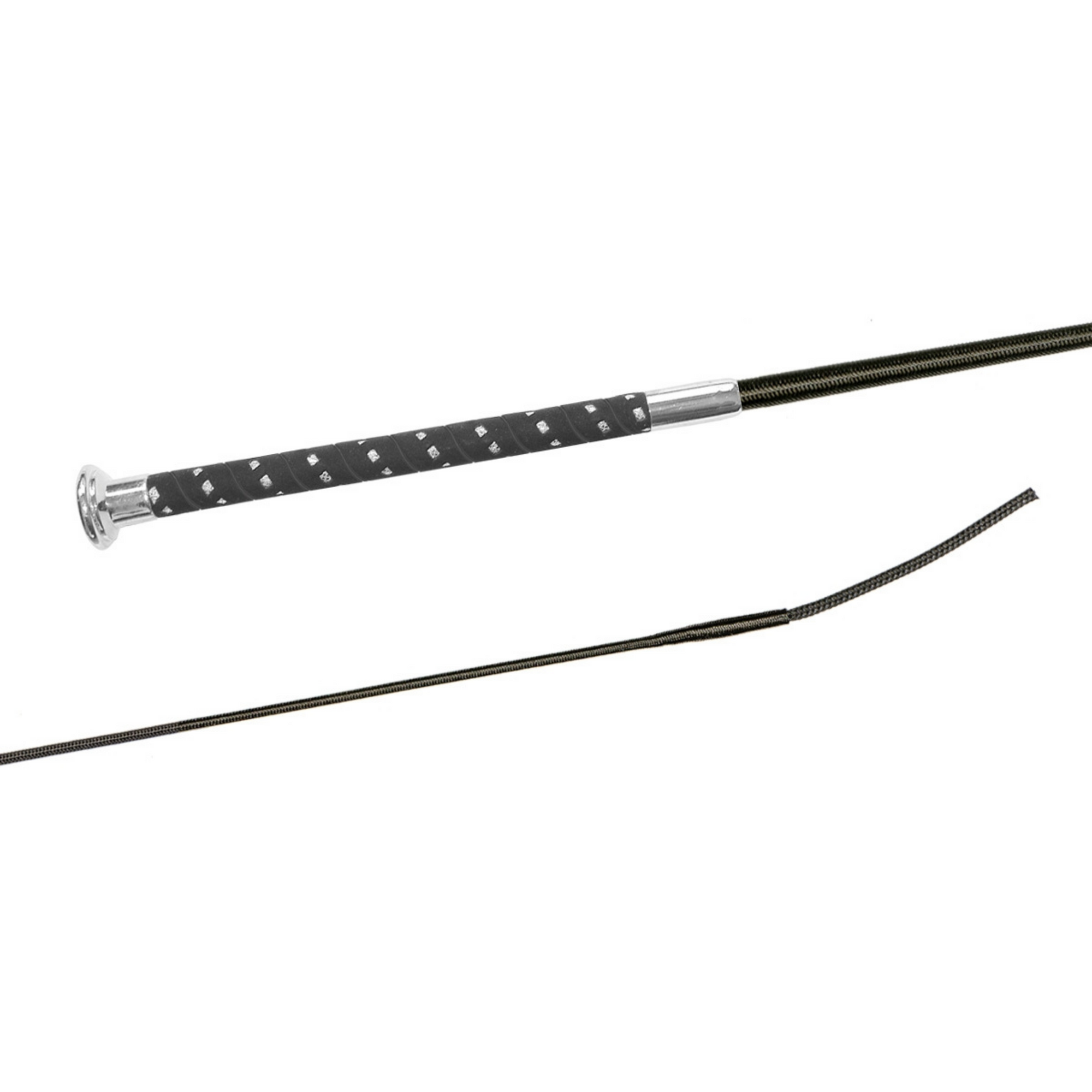 Fleck Dressage Whip - Glitter Nubuck Grip