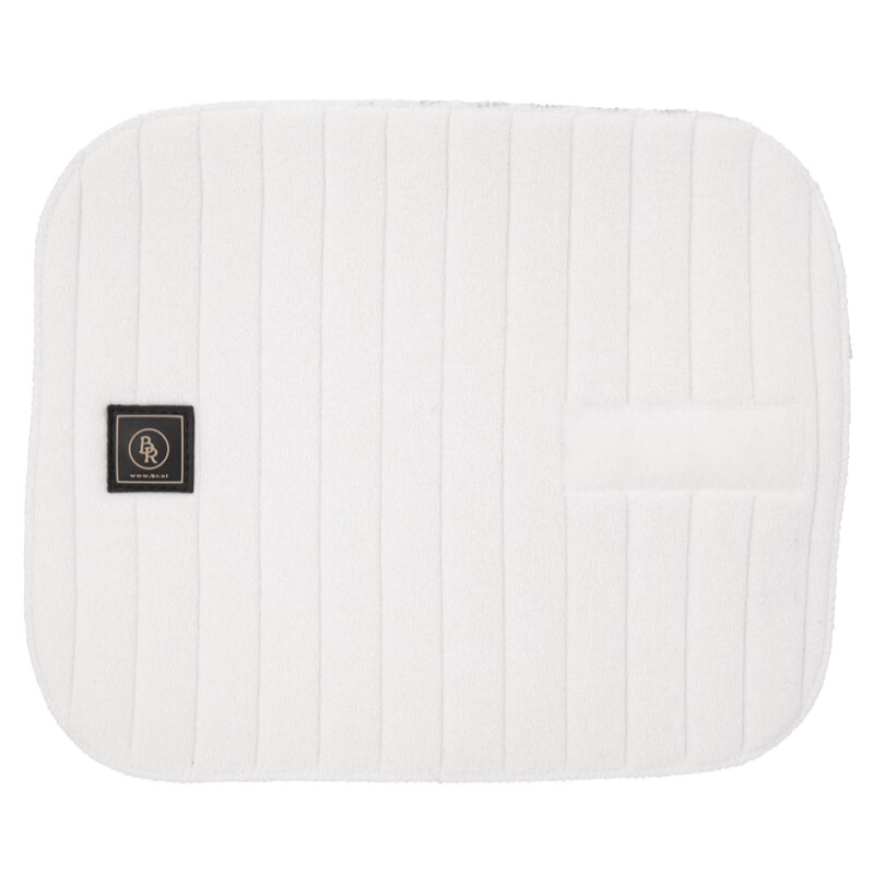 BR Equestrian CoolDry Bandage Pads - White