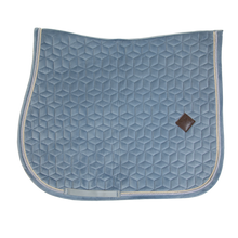 Load image into Gallery viewer, Kentucky Velvet Jump Saddle Pads - Light Blue
