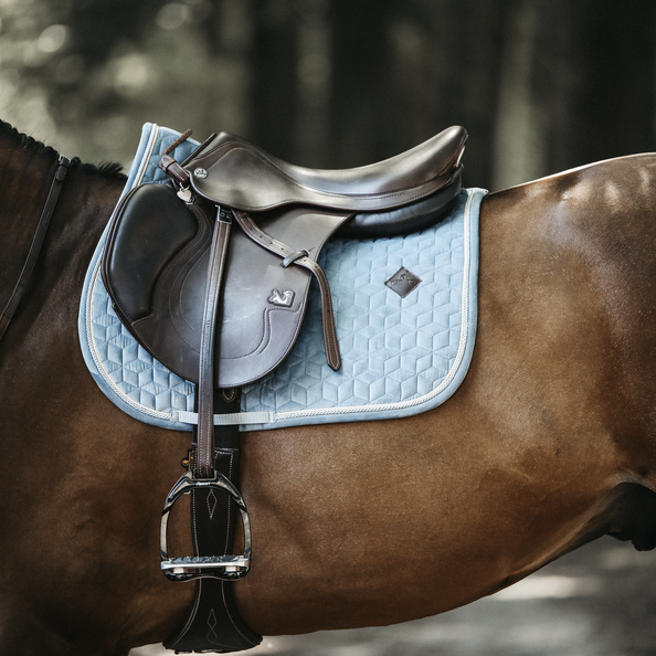 Kentucky Velvet Jump Pad - Light Blue