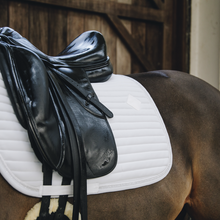 Load image into Gallery viewer, Kentucky Pearl Dressage Saddle Pad - White
