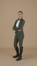 Load and play video in Gallery viewer, Yagya Compression Riding Breeches - Green
