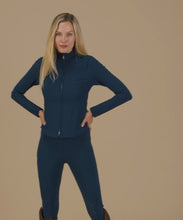 Load and play video in Gallery viewer, Yagya Compression Riding Breeches - Navy

