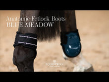 Load and play video in Gallery viewer, Equestrian Stockholm Fetlock Boots - Meadow Blue
