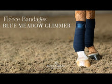 Load and play video in Gallery viewer, Equestrian Stockholm Bandages - Blue Meadow Glimmer

